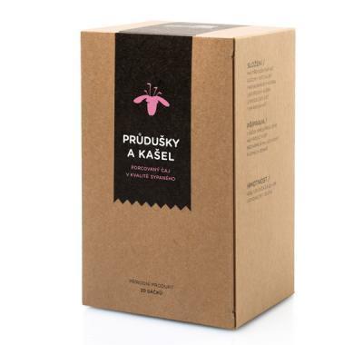 AROMATICA Bylinný čaj Průdušky a kašel 20 sáčků x 2g