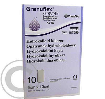 Granuflex E-THIN 5x10cm 10ks