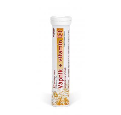 SVUS Vápník   vitamin D3 Farmax 20 šumivých tablet